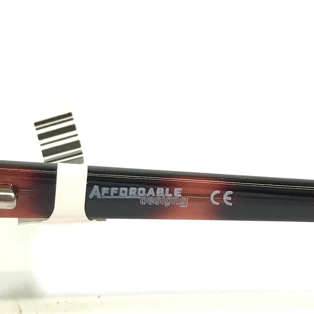 Affordable Designs Eyeglasses Frames BRONX TORTOISE FADE Square Matte 46-18-130